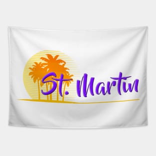 Life's a Beach: St Martin Tapestry