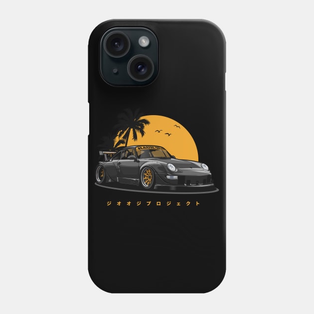 RWB 993 Special Color Edition (Black - Gold Exclusive) Phone Case by Jiooji Project