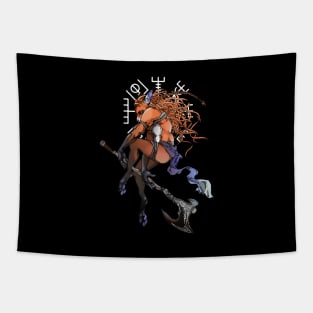 Viking Vixen Tapestry