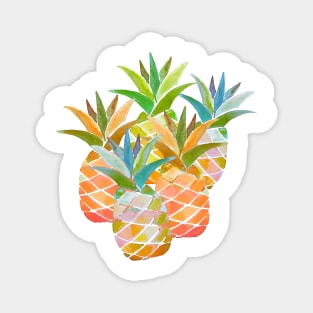 Pineapples Tropical Magnet