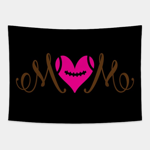 football  Mom Tapestry by busines_night