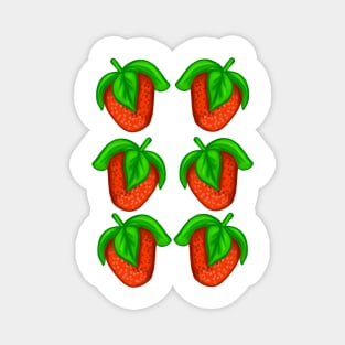 Strawberries Magnet