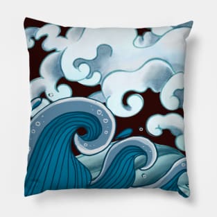 Tsunami Pillow