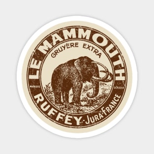 Le Mammouth Gruyere Extra Magnet