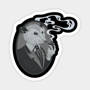 Dapper O'Possum Magnet