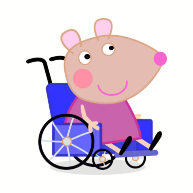 Mandy Mouse - Peppa Pig - Baseball T-Shirt | TeePublic