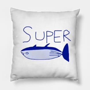 soper whale Pillow