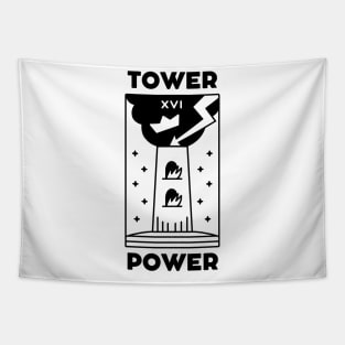 Tower Power Tarot Card Tapestry