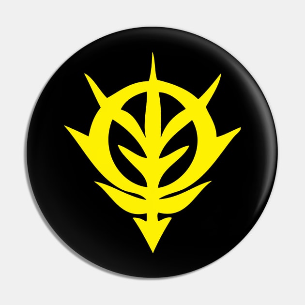 Neo Zeon Logo Pin by kimikodesign