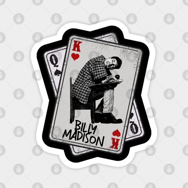 Retro Billy Madison Card Style Magnet by Slepet Anis