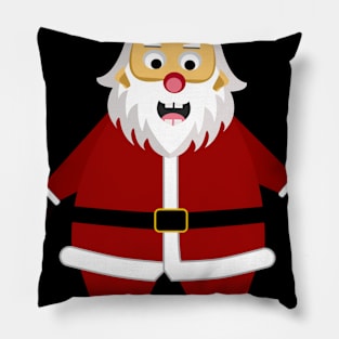 cute santa claus characters Pillow