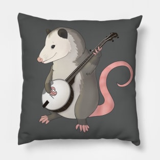 Banjo playing possum dude Pillow