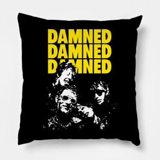 The Damned retro Pillow