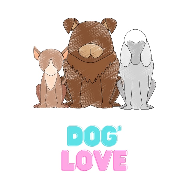 Love dog my family by MeKong