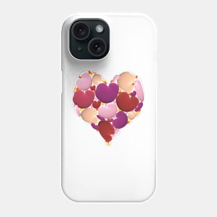 Happy Valentine Day - Marshmallow Love Phone Case