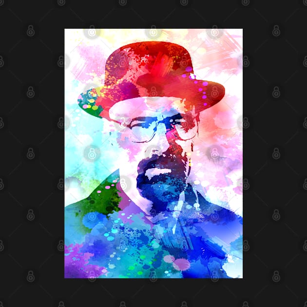 Breaking Bad Watercolor by Masdian Watercolor