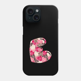 Monogram Letter E Phone Case