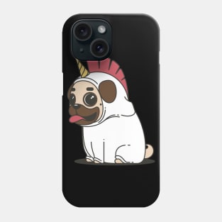 The cute Unicorn-Pug Phone Case