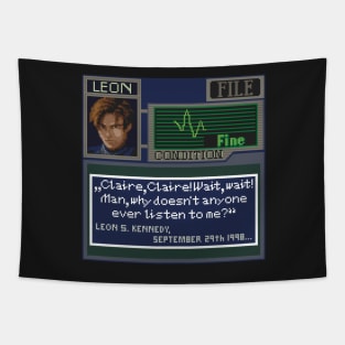 Resident Evil Pixel Art Tapestry