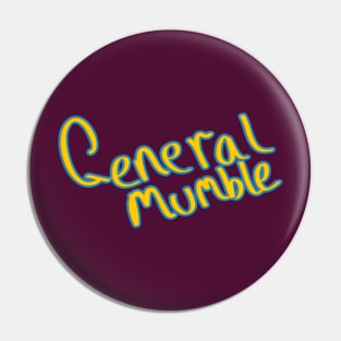 General Mumble logo - Yellow Pin