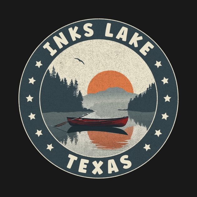 Inks Lake Texas Sunset by turtlestart