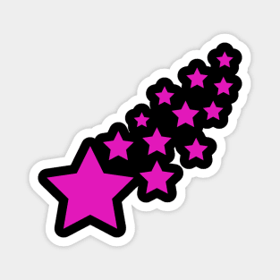 Pink Stars Magnet