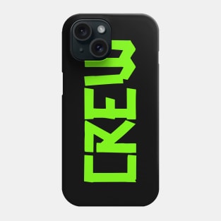 2 sides print- Gaffer Tape Technician- CREW Small Gaffer Green Phone Case