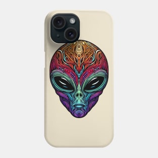 Neon Alien Vibes Phone Case