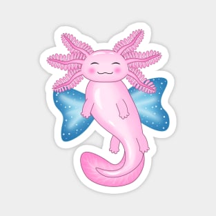 Butterfly Axolotl Magnet