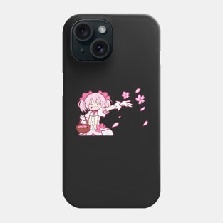 Madoka Cherry Blossoms Phone Case