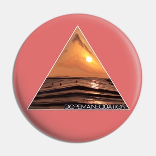 SUNSET SURF Pin