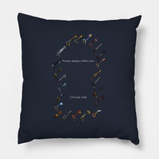 Choose You Keyblade Pillow