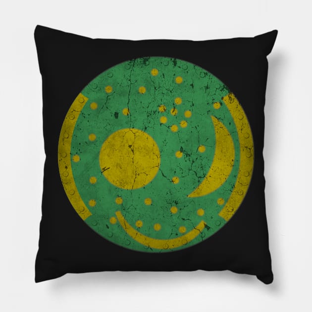 Nebra Sky Disk Pillow by ImNotThere