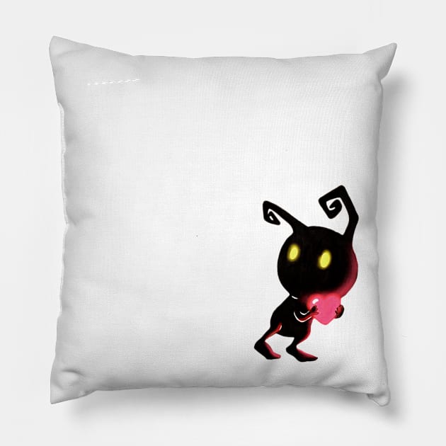 Heart thief Pillow by Stefano24