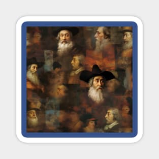 Rembrandt Paintings Mashup Magnet