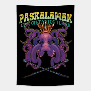 purple king tattoo pulpe Tapestry