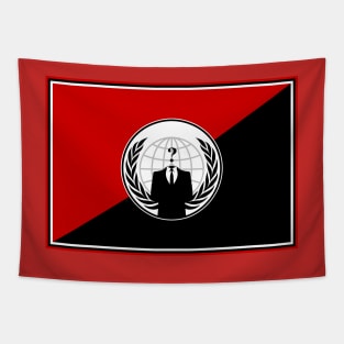 Anonymous (Anarchist Flag) Tapestry