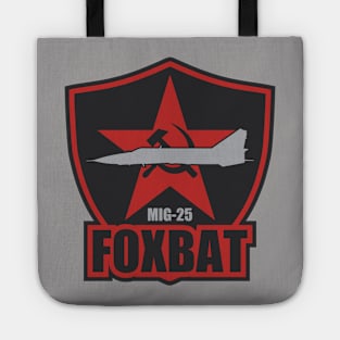 Mig-25 Foxbat (Small logo) Tote