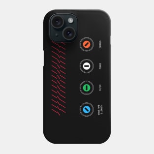 Synthesizer Screen: Dr Wave Phone Case