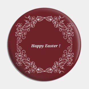 Happy Easter Pin