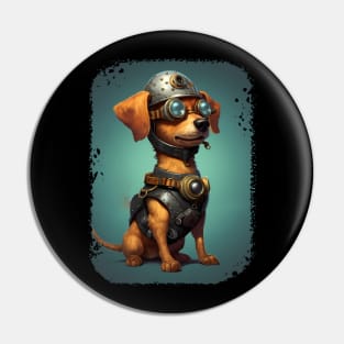 Steampunk Dog Pin