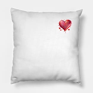 bloom hearts Pillow
