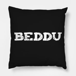 Beddu Sicilian Word Sicily Sicilia Funny Gift Regalo Pillow