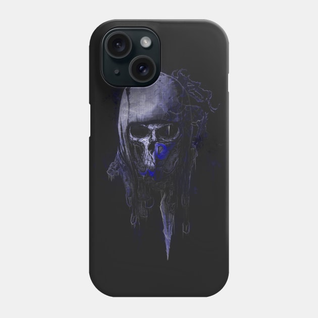 The Subzero Skull Phone Case by Hellustrations