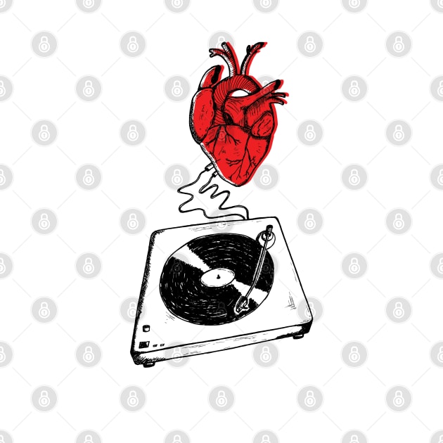 Heart Beat Turntable by ritmical-mente