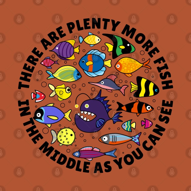 Famous quotes - There are plenty more fish in the middle as you can see by PawkyBear