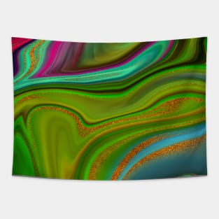 Glitter Liquid Marble 8 Tapestry