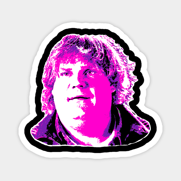 RIP Comedian - Chris Farley Magnet by VagabondTheArtist