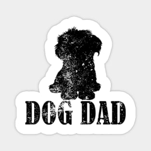 Maltese Dog Dad Magnet