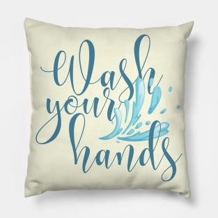 Wash Your Hands Pillow